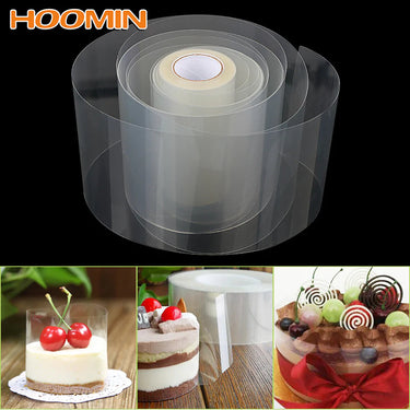 8cm / 10cm Transparent Clear Mousse Edge Wrapping